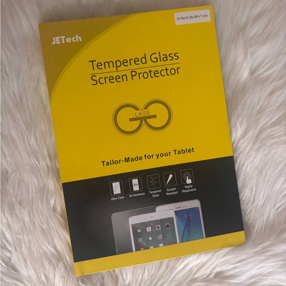 JETech Tempered Glass Screen Protector for iPad Air 5/Air 4/Pro 11-inch